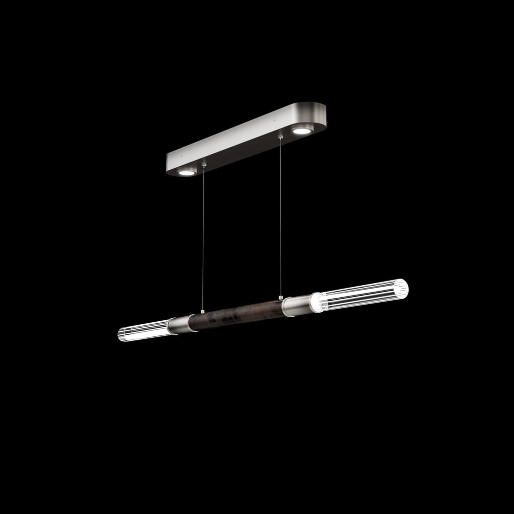 Dual-Illuminated 62-Inch Linear Pendant