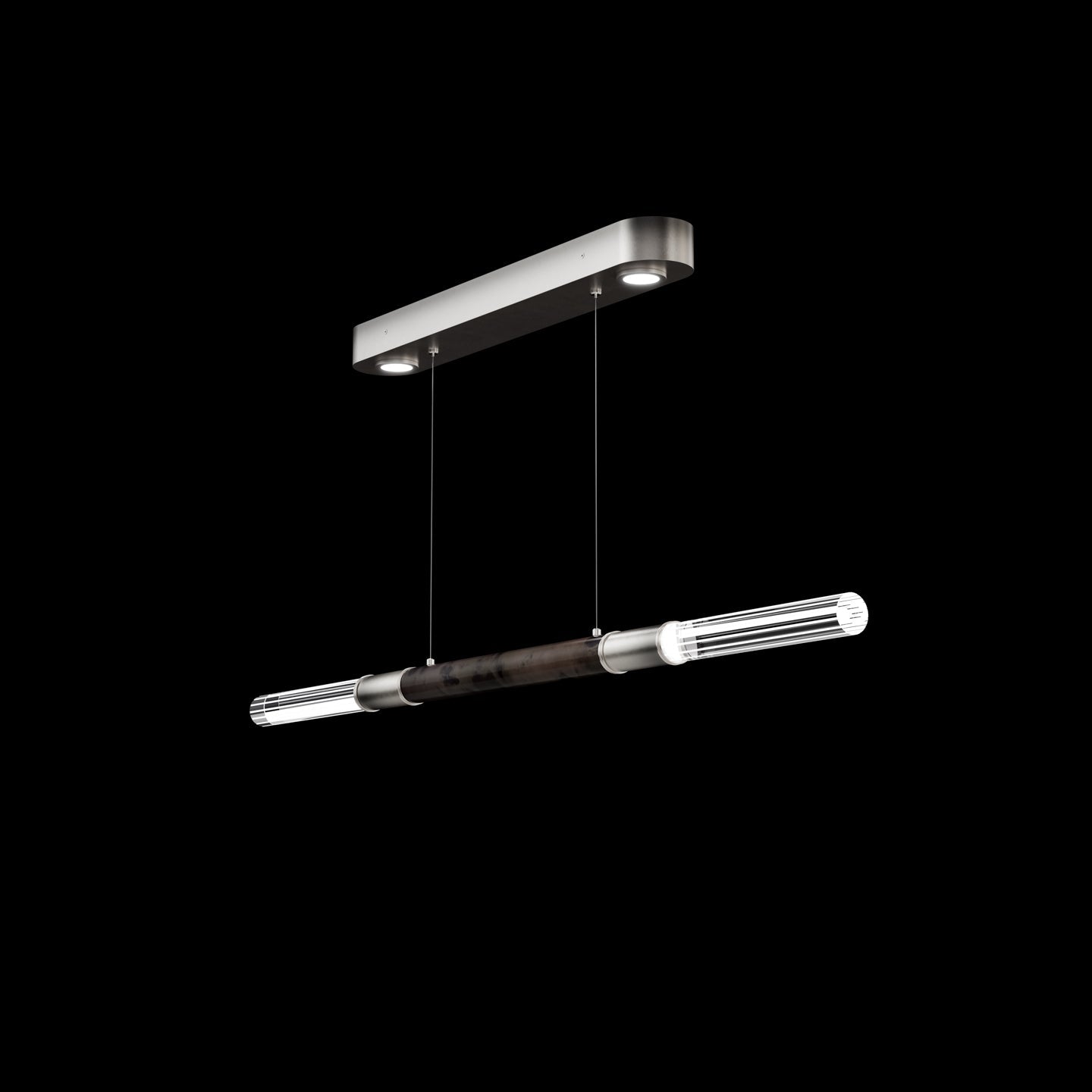 Dual-Illuminated 62-Inch Linear Pendant