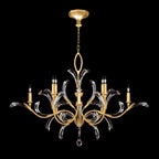 Fine Art Beveled Arcs 57" Chandelier / Gold