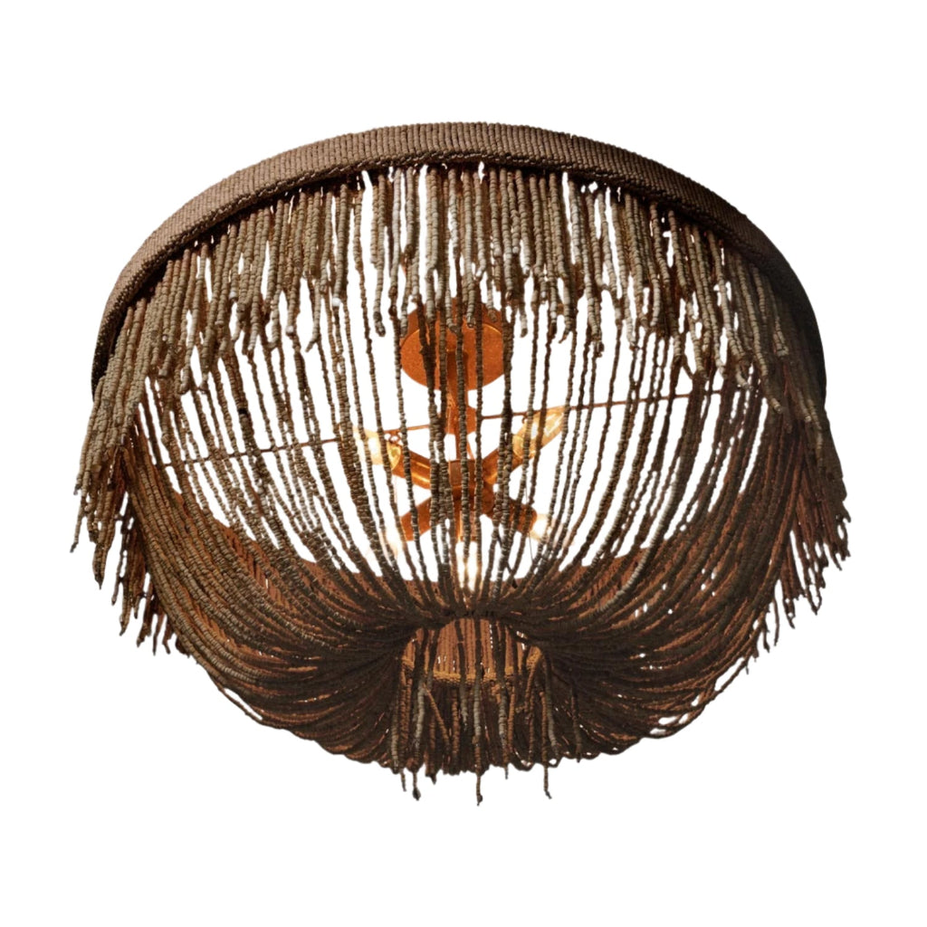 Five-Light Natural Texture Chandelier