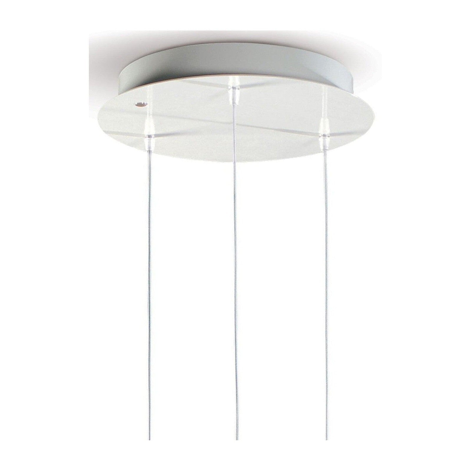 Floral Porcelain 3-Light Pendant Chandelier