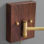 Geometric Ceramic Pull-Chain Wall Light