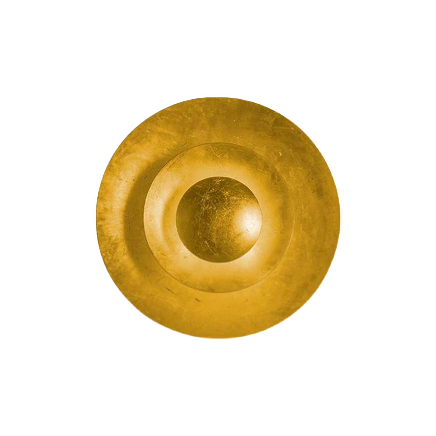 Layered Gold Disc LED Wall Light