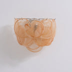 Layered Murano Glass Disc Wall Light