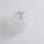 Layered Murano Glass Disc Wall Light
