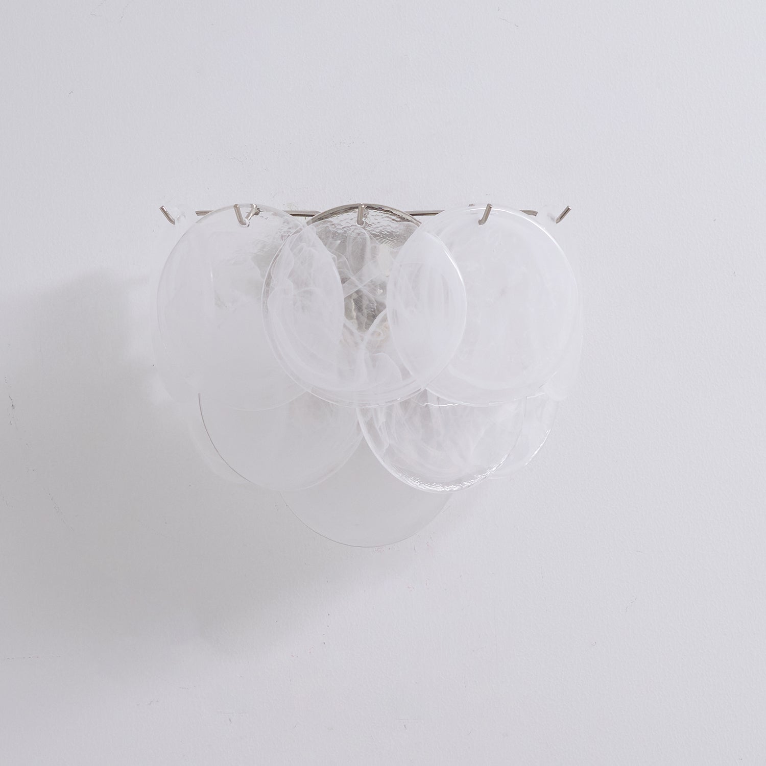 Layered Murano Glass Disc Wall Light