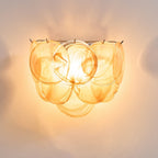 Layered Murano Glass Disc Wall Light