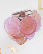 Layered Murano Glass Disc Wall Light