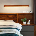 Linear Wood Integrated LED Wall Light