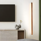 Linear Wood Integrated LED Wall Light