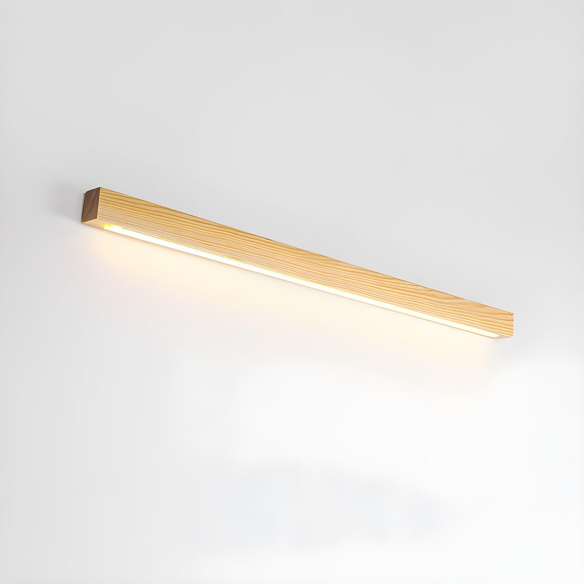 Linear Wood Integrated LED Wall Light