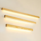 Linear Wood Integrated LED Wall Light