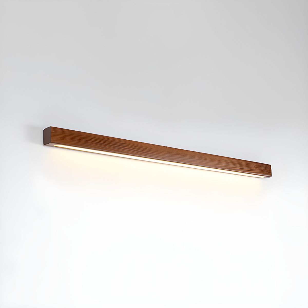 Linear Wood Integrated LED Wall Light