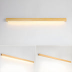 Linear Wood Integrated LED Wall Light
