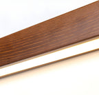 Linear Wood Integrated LED Wall Light