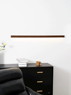 Linear Wood Integrated LED Wall Light