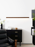 Linear Wood Integrated LED Wall Light