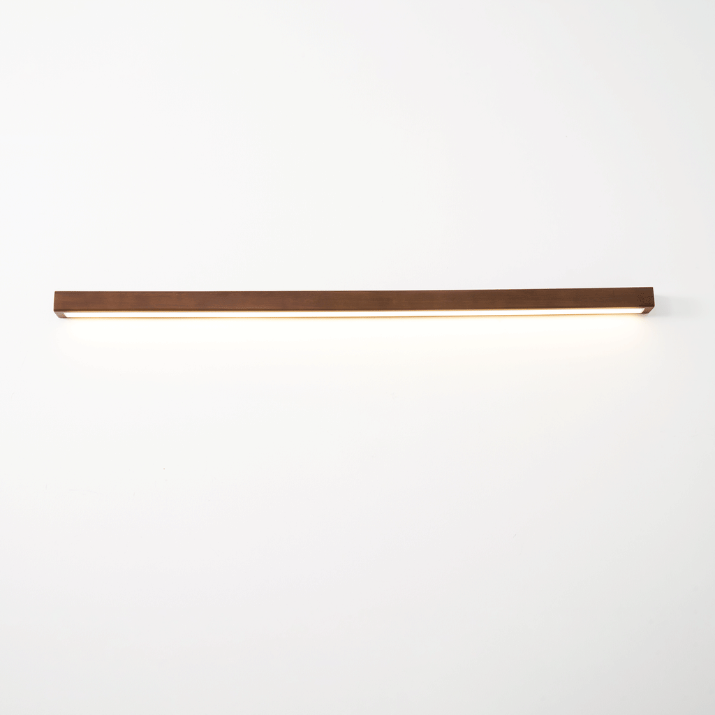 Linear Wood Integrated LED Wall Light
