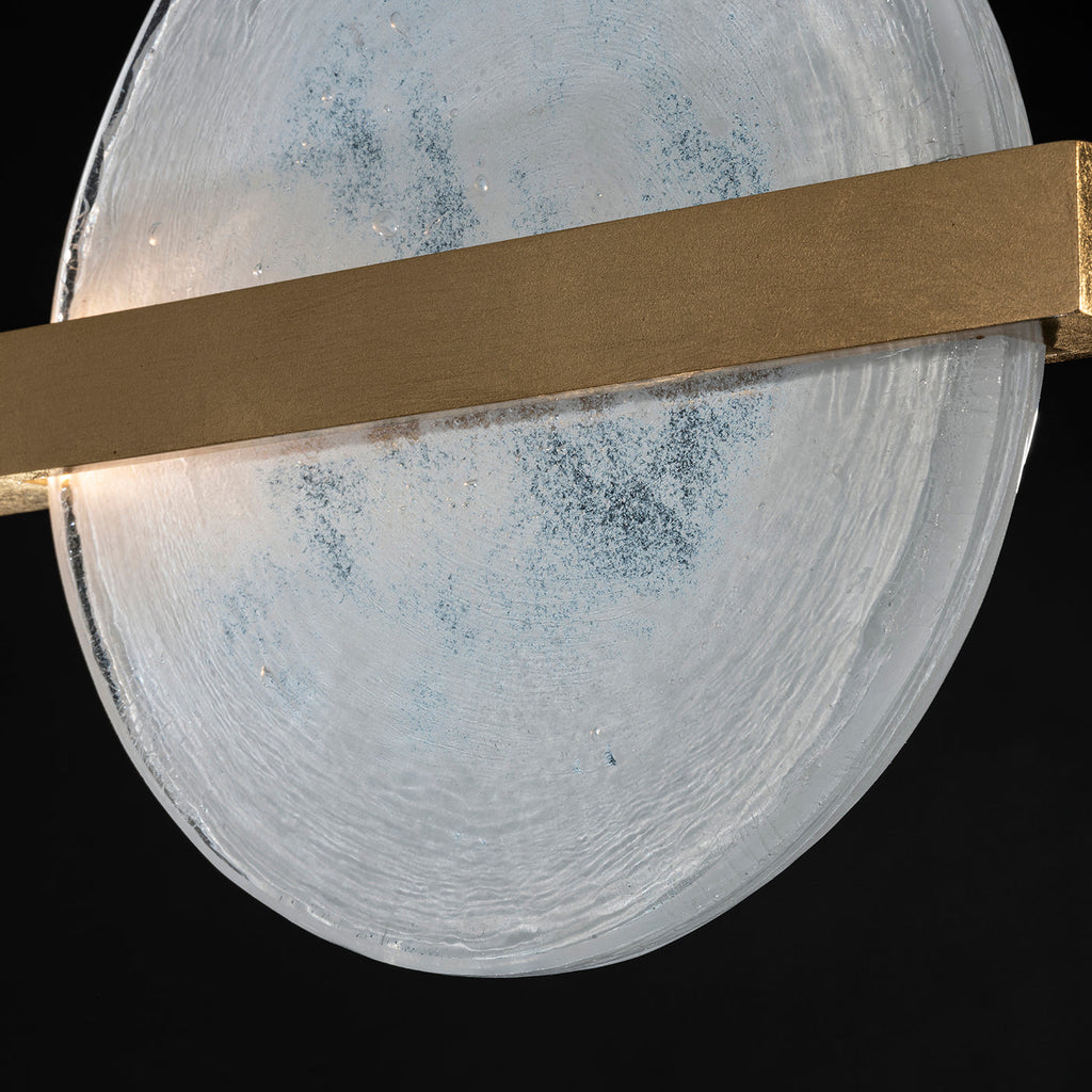 Lunar Glass 66.5-Inch Linear Pendant
