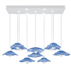 Maritime Glass 61.75-Inch Linear Pendant