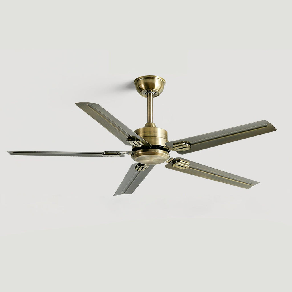 Minimalist 52-Inch Metal Ceiling Fan