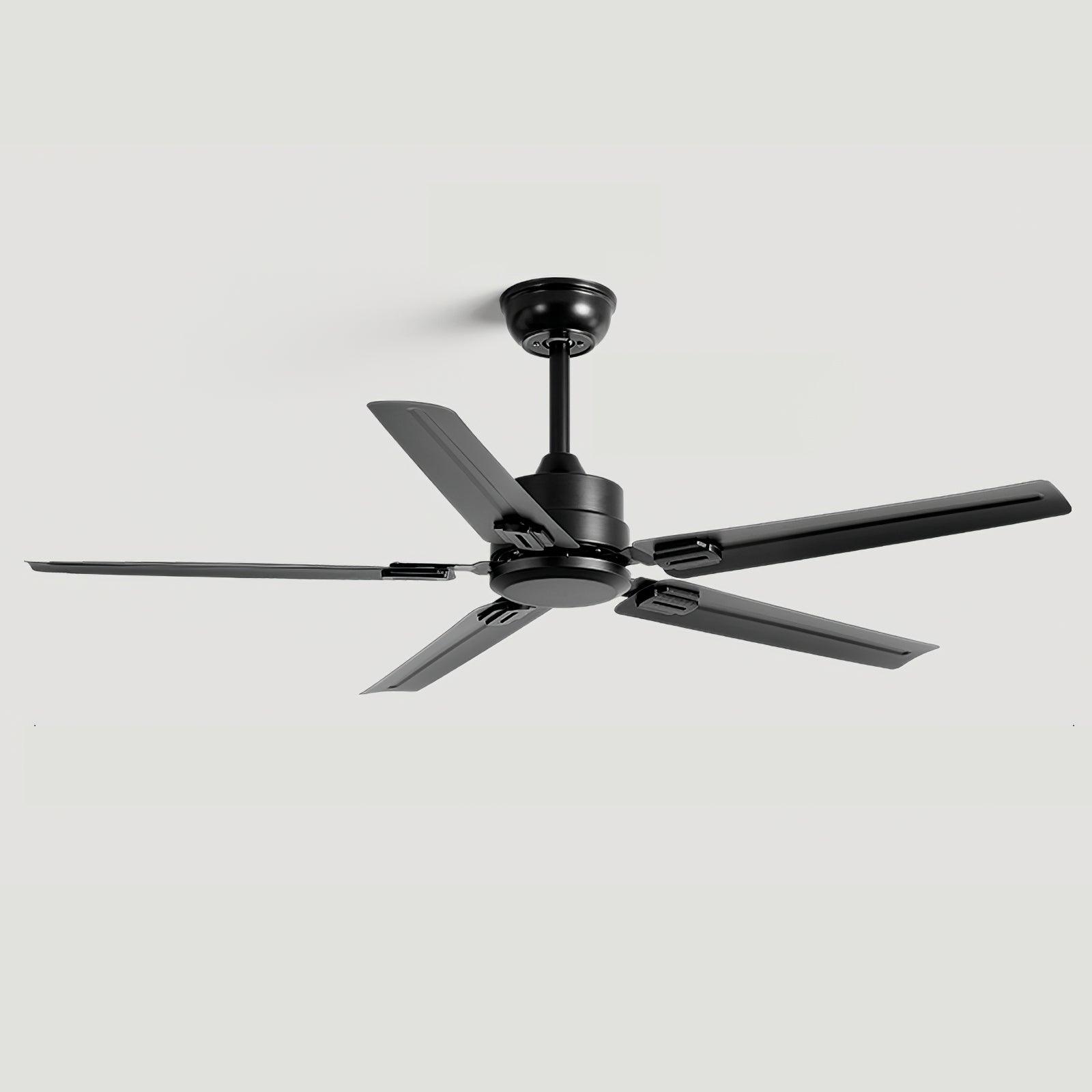 Minimalist 52-Inch Metal Ceiling Fan