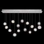 Nebula Dichroic Crystal 48-Inch Linear Pendant