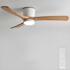 Nordic Wood 42/48-Inch LED Ceiling Fan