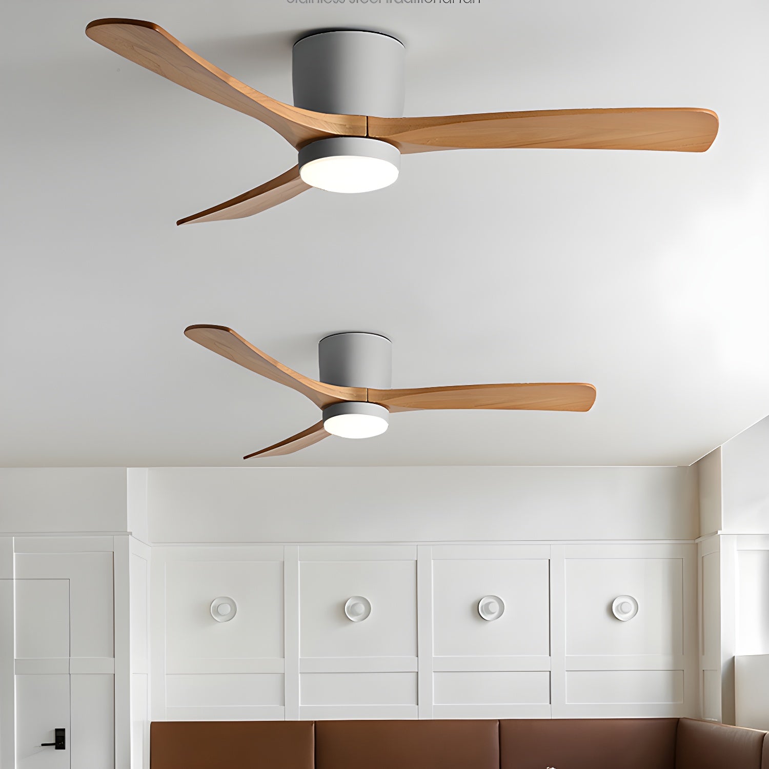 Nordic Wood 42/48-Inch LED Ceiling Fan