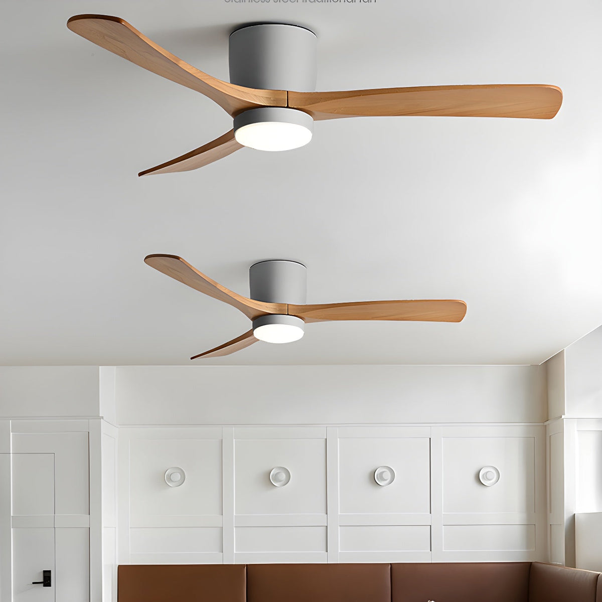 Nordic Wood 42/48-Inch LED Ceiling Fan