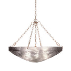 Ornate Gold and Silver Statement Chandelier / Gold