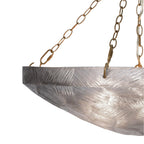 Ornate Gold and Silver Statement Chandelier