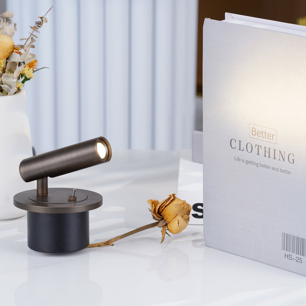 Pivoting LED Bedside Reading Light