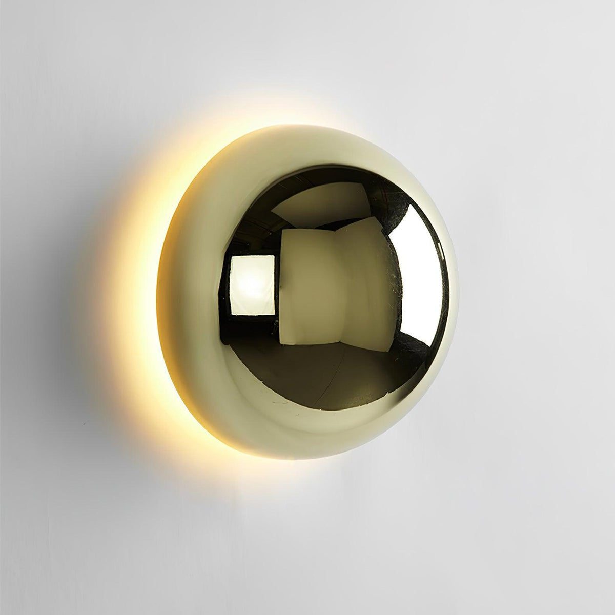 Reflective Sphere Integrated LED Wall Light