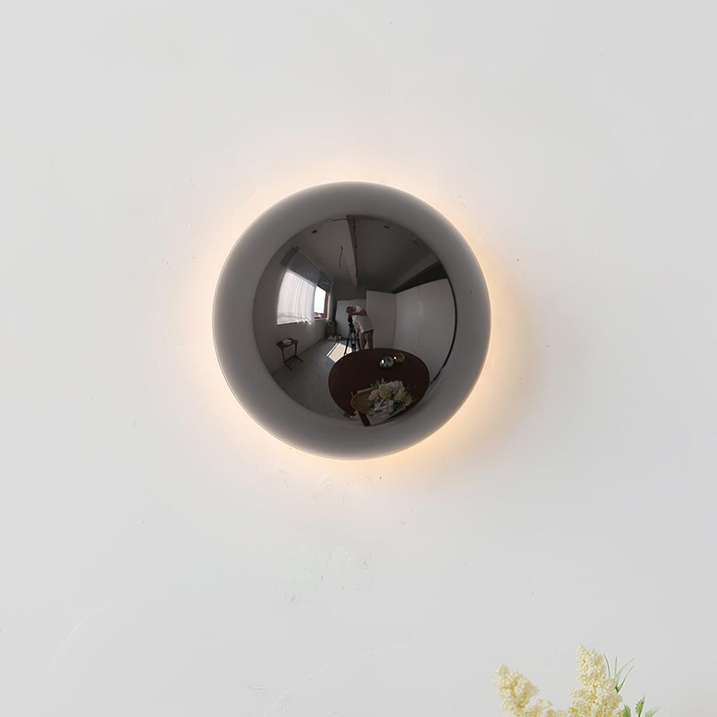 Reflective Sphere Integrated LED Wall Light