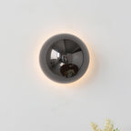 Reflective Sphere Integrated LED Wall Light