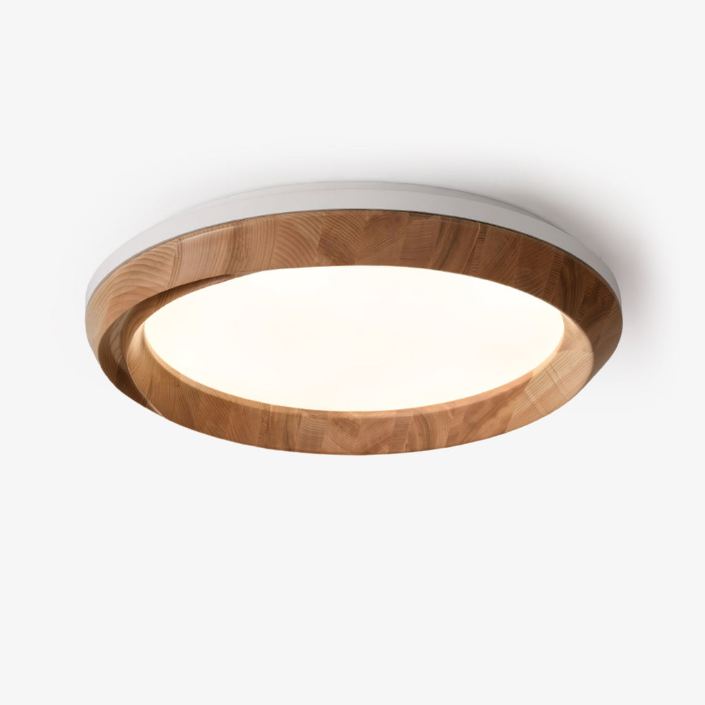 Ripple Wood Integrated LED Ceiling Light