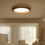 Ripple Wood Integrated LED Ceiling Light