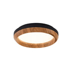 Ripple Wood Integrated LED Ceiling Light