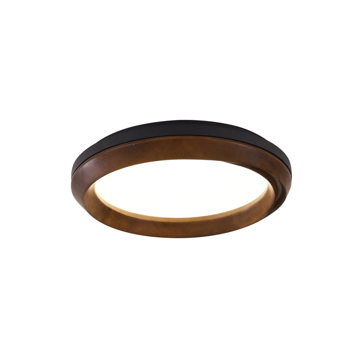 Ripple Wood Integrated LED Ceiling Light