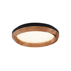 Ripple Wood Integrated LED Ceiling Light