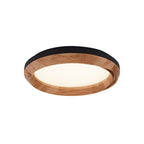 Ripple Wood Integrated LED Ceiling Light