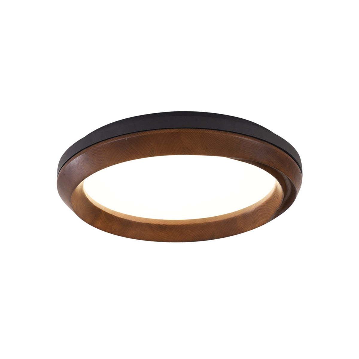 Ripple Wood Integrated LED Ceiling Light
