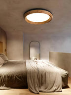 Ripple Wood Integrated LED Ceiling Light