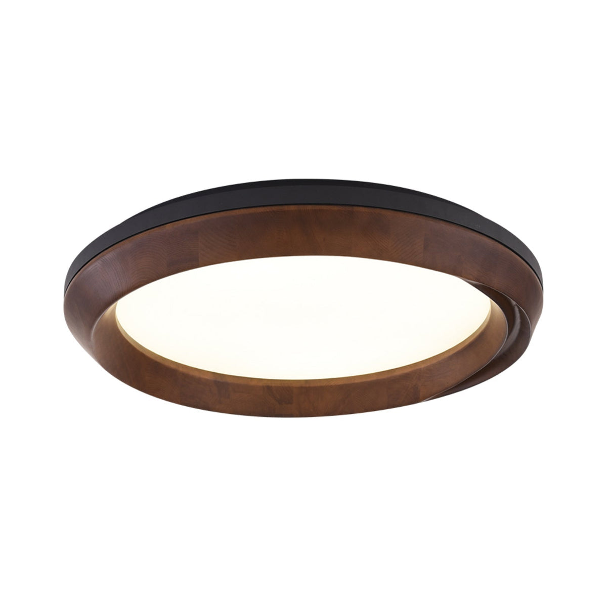 Ripple Wood Integrated LED Ceiling Light
