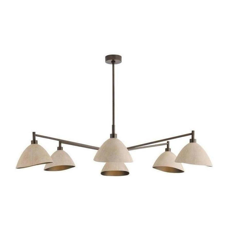 Shagreen Dome Linear Chandelier / Default Title