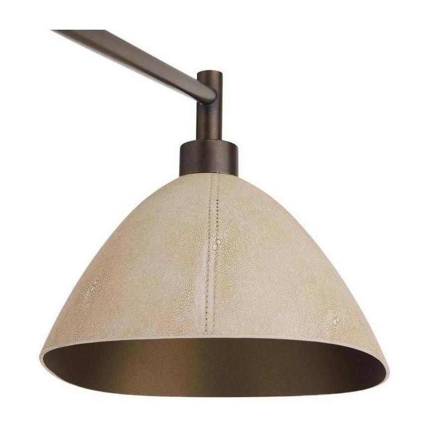 Shagreen Dome Linear Chandelier