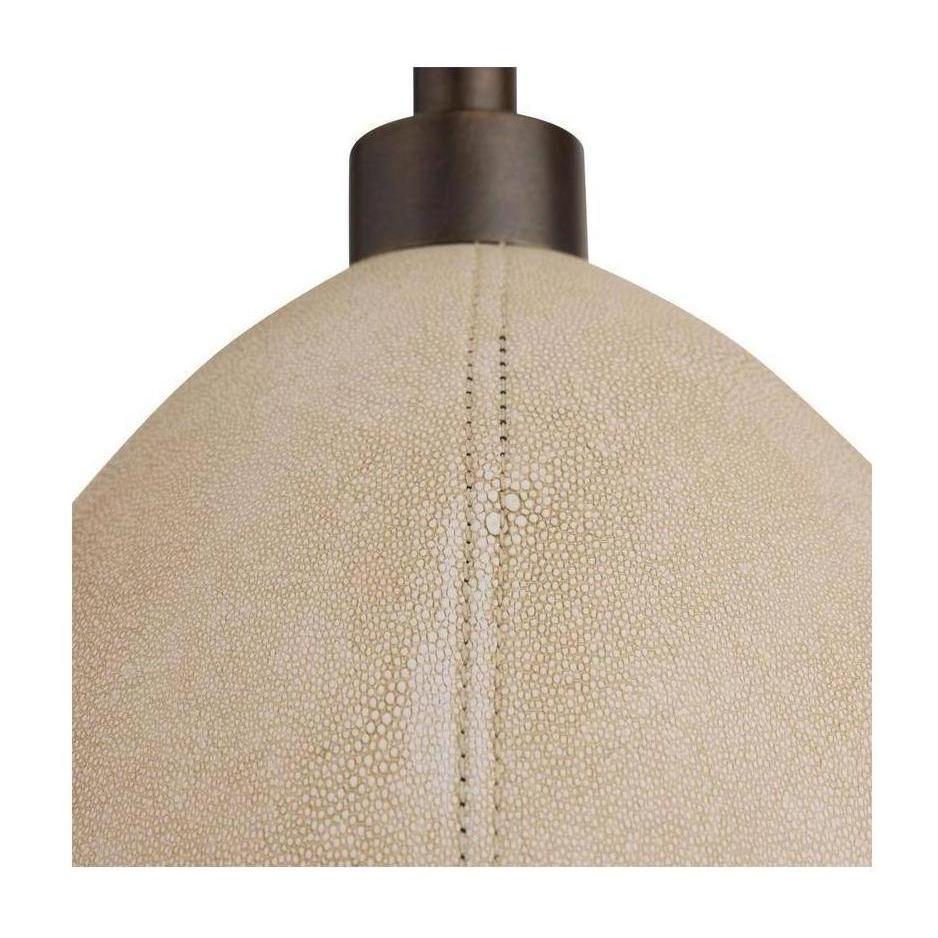 Shagreen Dome Linear Chandelier