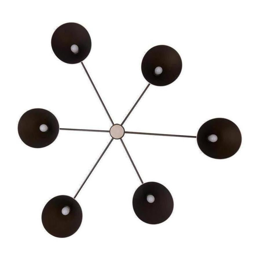 Shagreen Dome Linear Chandelier