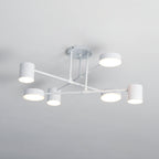Six-Light Sputnik LED Semi-Flush Ceiling Light